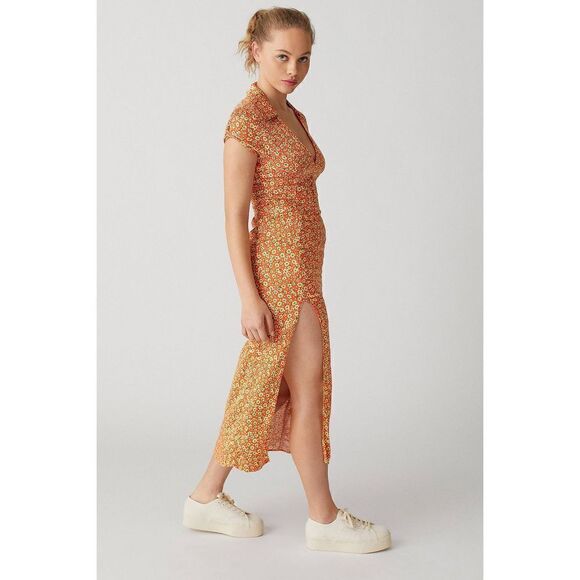 Urban Outfitters - Orange Chantelle Collared Midi
Dress size S - Picture 6 of 10